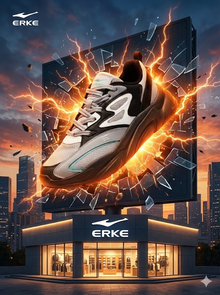 أحذية ERKE الرياضية لموسم الشتاء